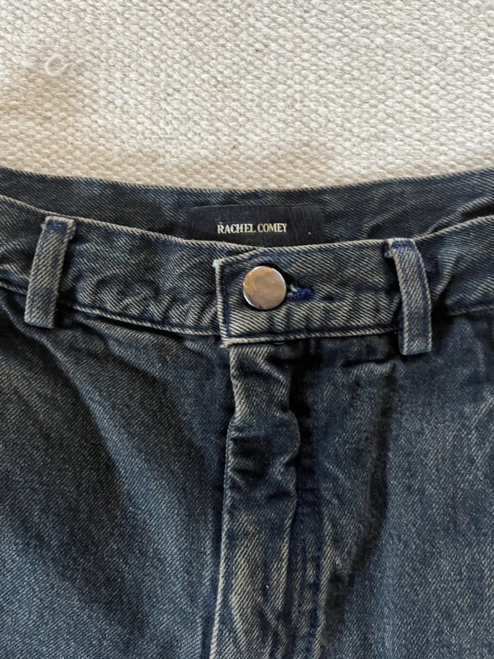 Rachel Comey Tamar Jean Mission Combo Denim Wide Leg Size 0 - Picture 5 of 9